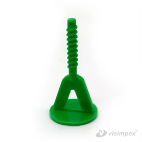 Burkolatszintező talp, csavaros