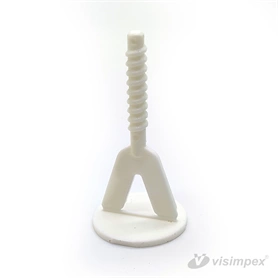 Burkolatszintező talp, csavaros