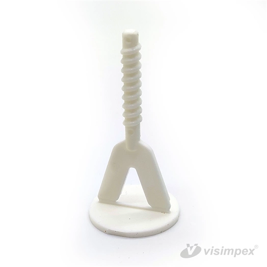 Burkolatszintező talp, csavaros