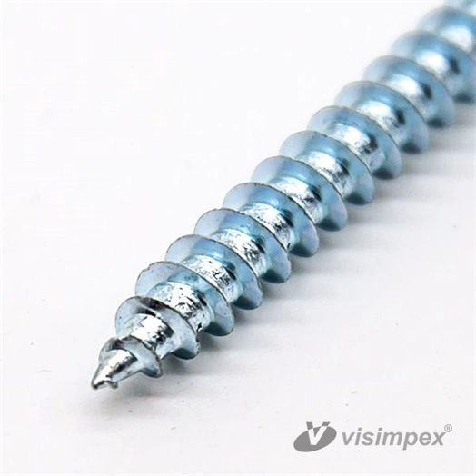 D-fejű faforgácslap csavar PZ, horganyzott