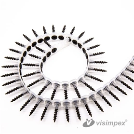 Gipszkarton csavar famenettel - tárazott, foszfátozott