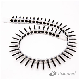 Gipszkarton csavar fémmenetes - tárazott, foszfátozott