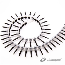 Gipszkarton csavar famenettel - tárazott, foszfátozott