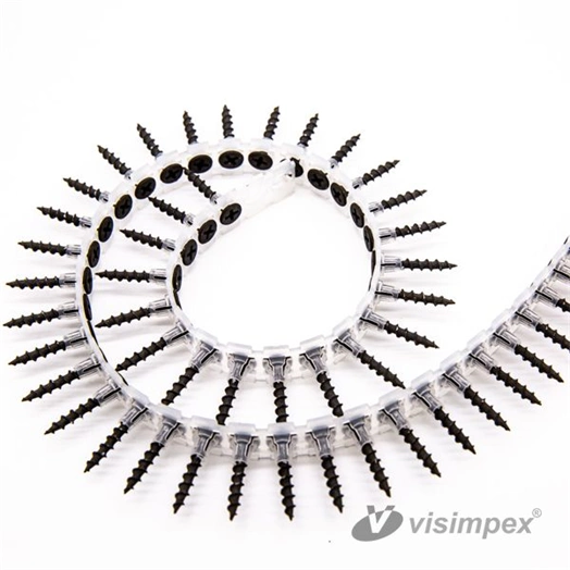 Gipszkarton csavar famenettel - tárazott, foszfátozott