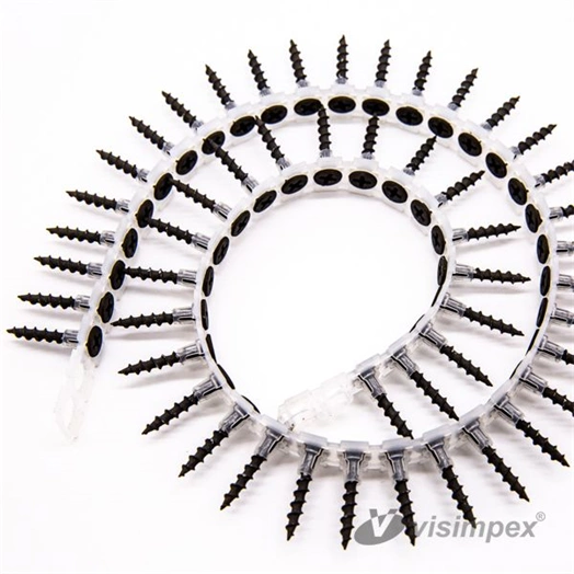 Gipszkarton csavar famenettel - tárazott, foszfátozott