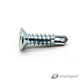 Süllyesztett fejű önfúró lemezcsavar DIN 7504P PH, horganyzott