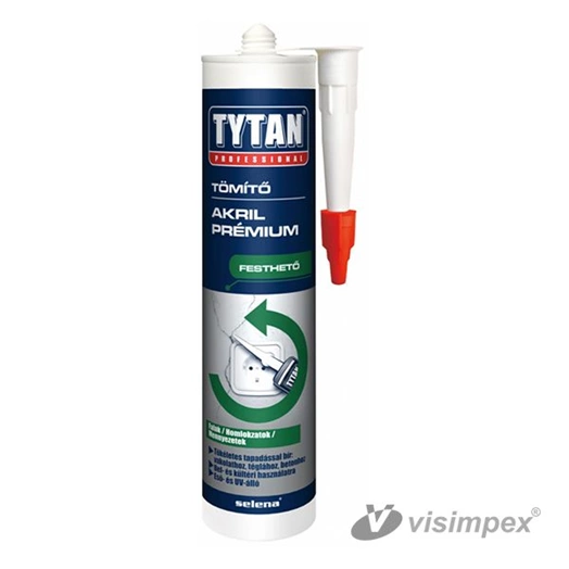 Tytan Professional akril tömítő, fehér 280 ml Tytan Professional akril tömítő, fehér 280 ml