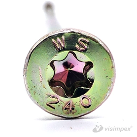 WoodStar ácsszerkezeti csavar – süllyesztett fejjel