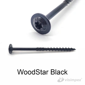 WoodStar ácsszerkezeti csavar – tányérfejű