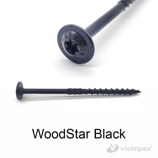 WoodStar ácsszerkezeti csavar – tányérfejű
