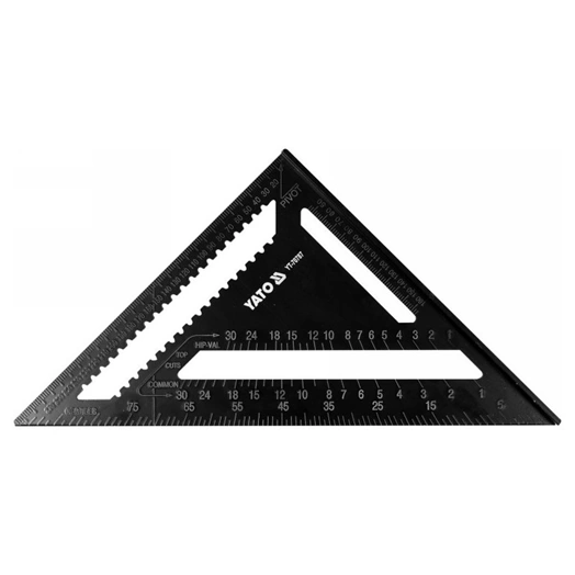 Talpas derékszög vonalzó 300mm (YATO)